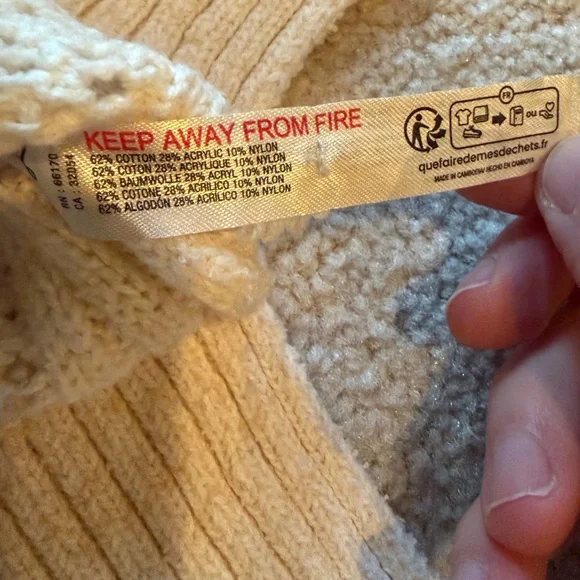 Daily Practice by Anthropologie Half-Zip Oversized Pullover Sweater size M - Picture 8 of 10